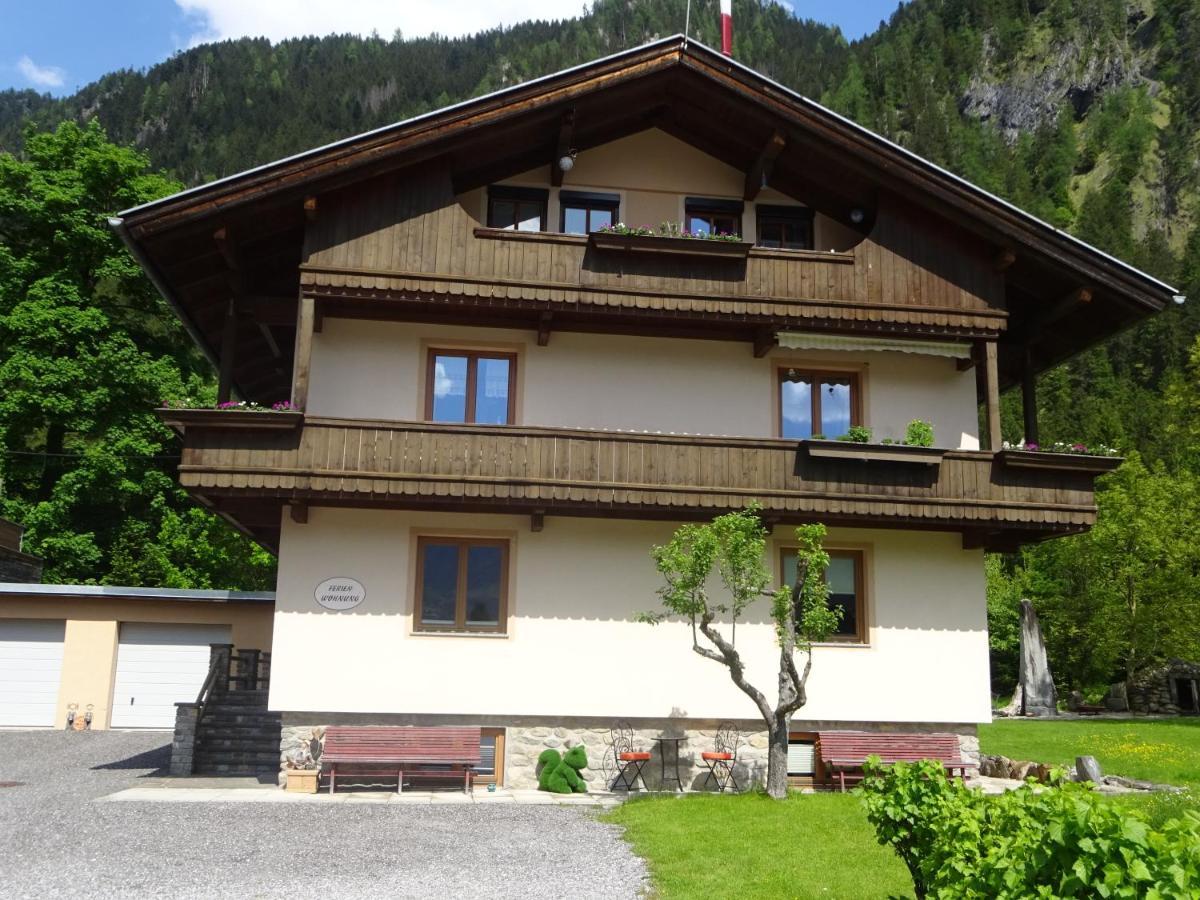 Ferienwohnung Rita Kroell Mayrhofen Exteriér fotografie